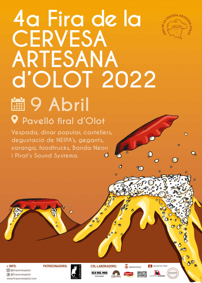 Cartell - Fira Cervesa Artesana Olot 2022