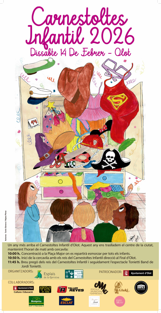 cartell carnestoltes infantil 2026 - gener 2026