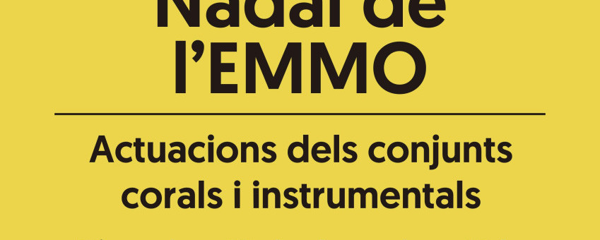 Cartell Concert NADAL EMMO 2025