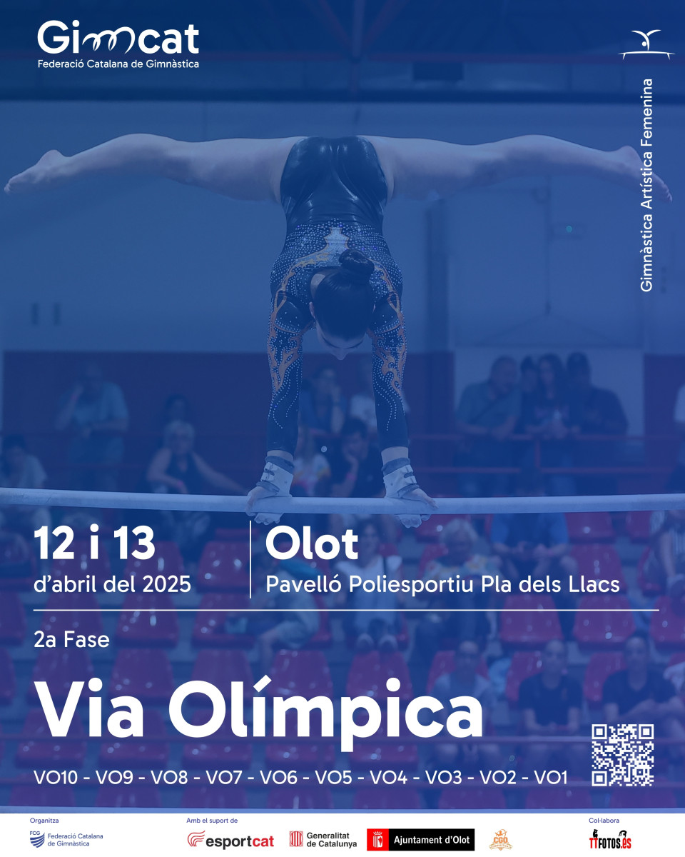 Cartell GAF 2a Fase Via Olímpica - Olot