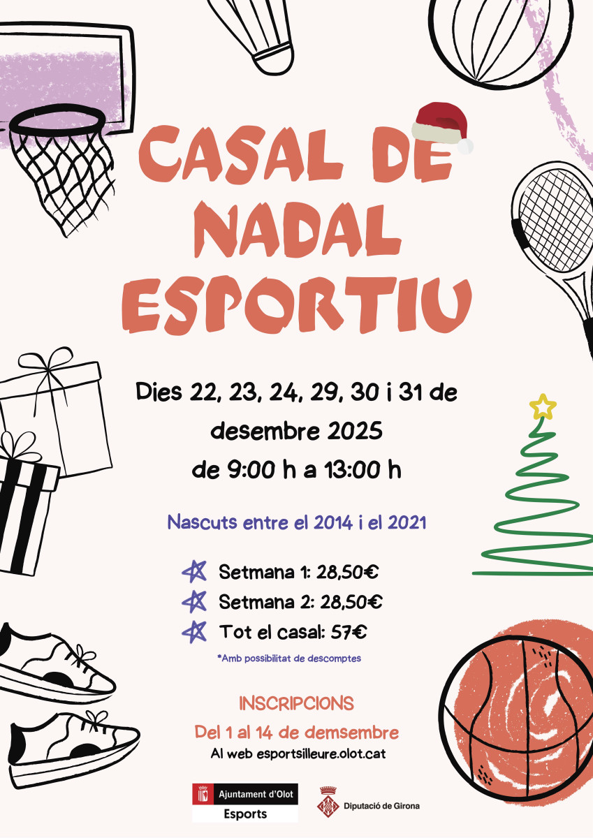 Cartell Nadal Esportiu 25-26