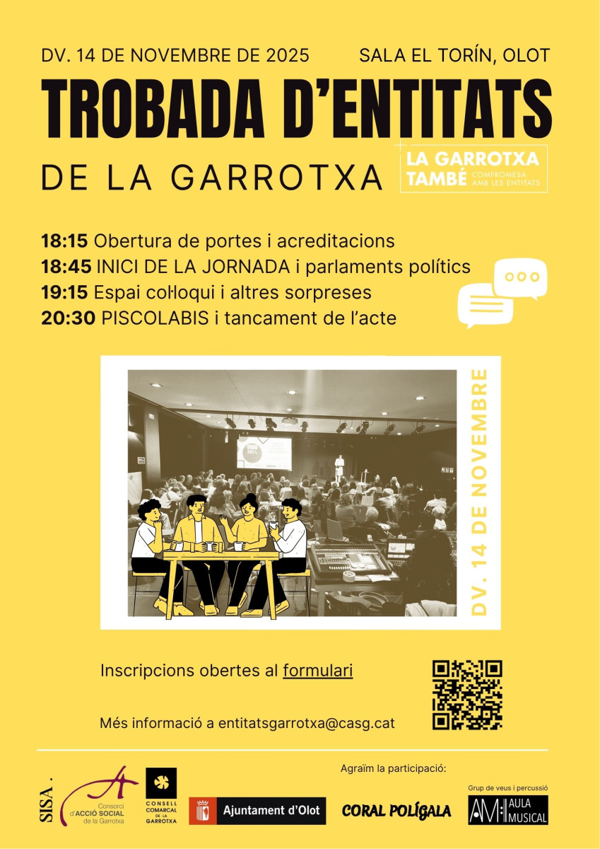 Cartell TROBADA D’ENTITATS