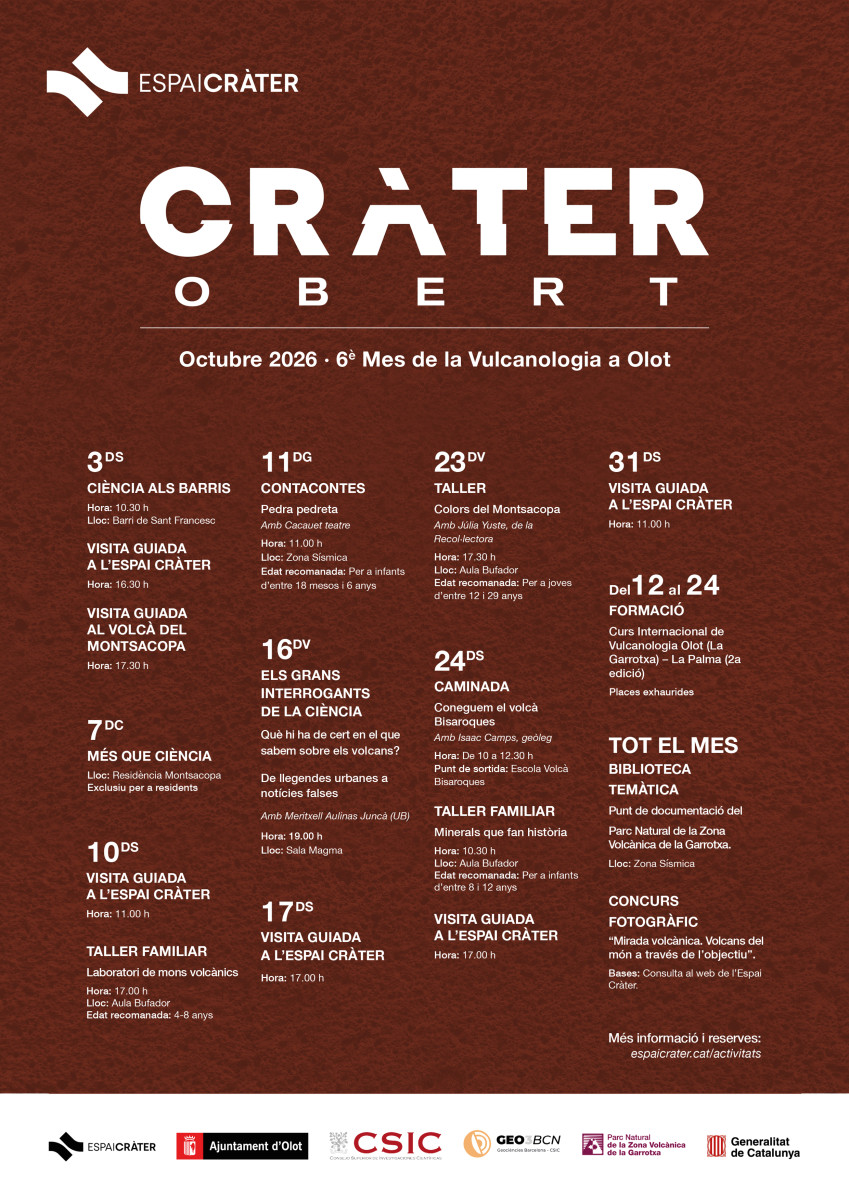 Programacio Crater Obert