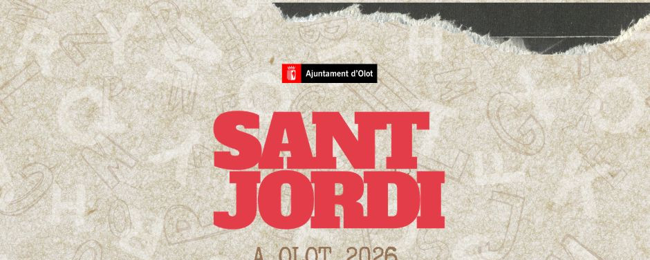 Sant Jordi Olot 2026 (Post de Facebook)